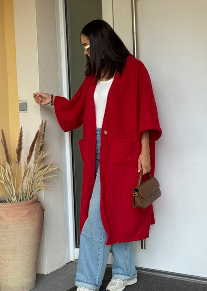 Manteau Lova rouge